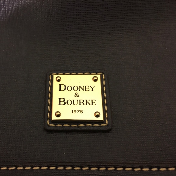 Dooney & Bourke Dark Blue Leather Purse - Picture 2 of 3